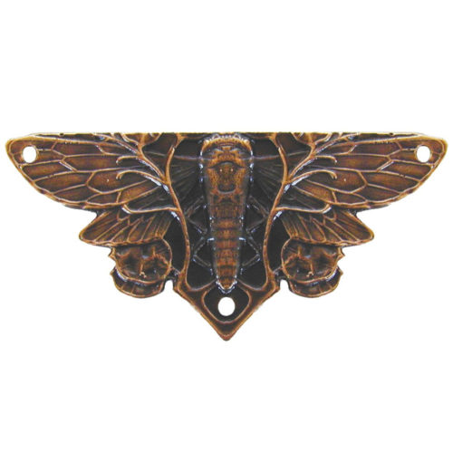 Cicada Hinge Plates (Dark Solid Bronze)