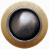 Plain-Dome Natural Wood Knobs