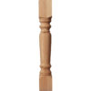 Classical kitchen island legs are hand-crafted from premium selected hardwood