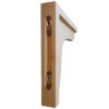 Wilton wood brackets are hand-carved from premium selected hardwood and are triple-sanded