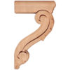 Washington wood brackets have beautiful traditional carved in a deep relief acanthus leaf motif