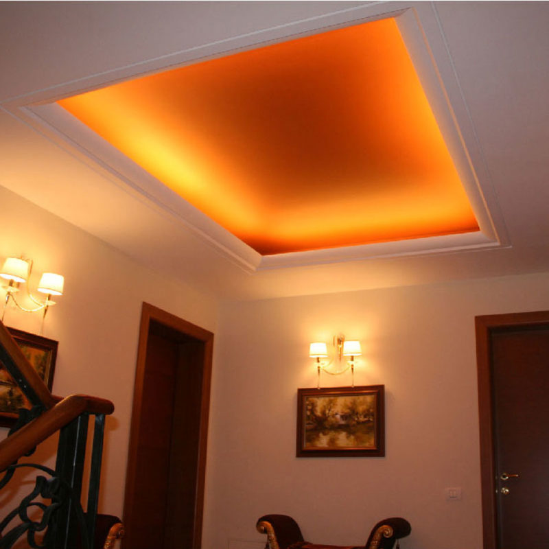 modern crown molding for indirect lighting available at