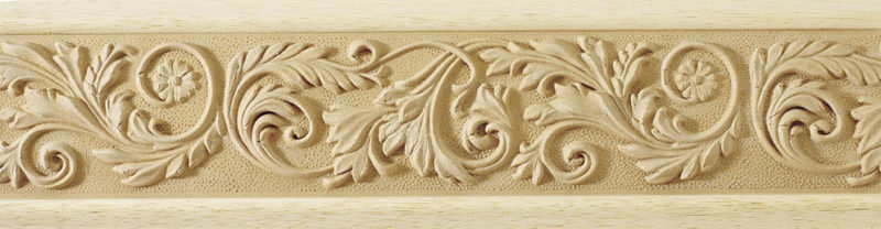 Quality wood frieze molding