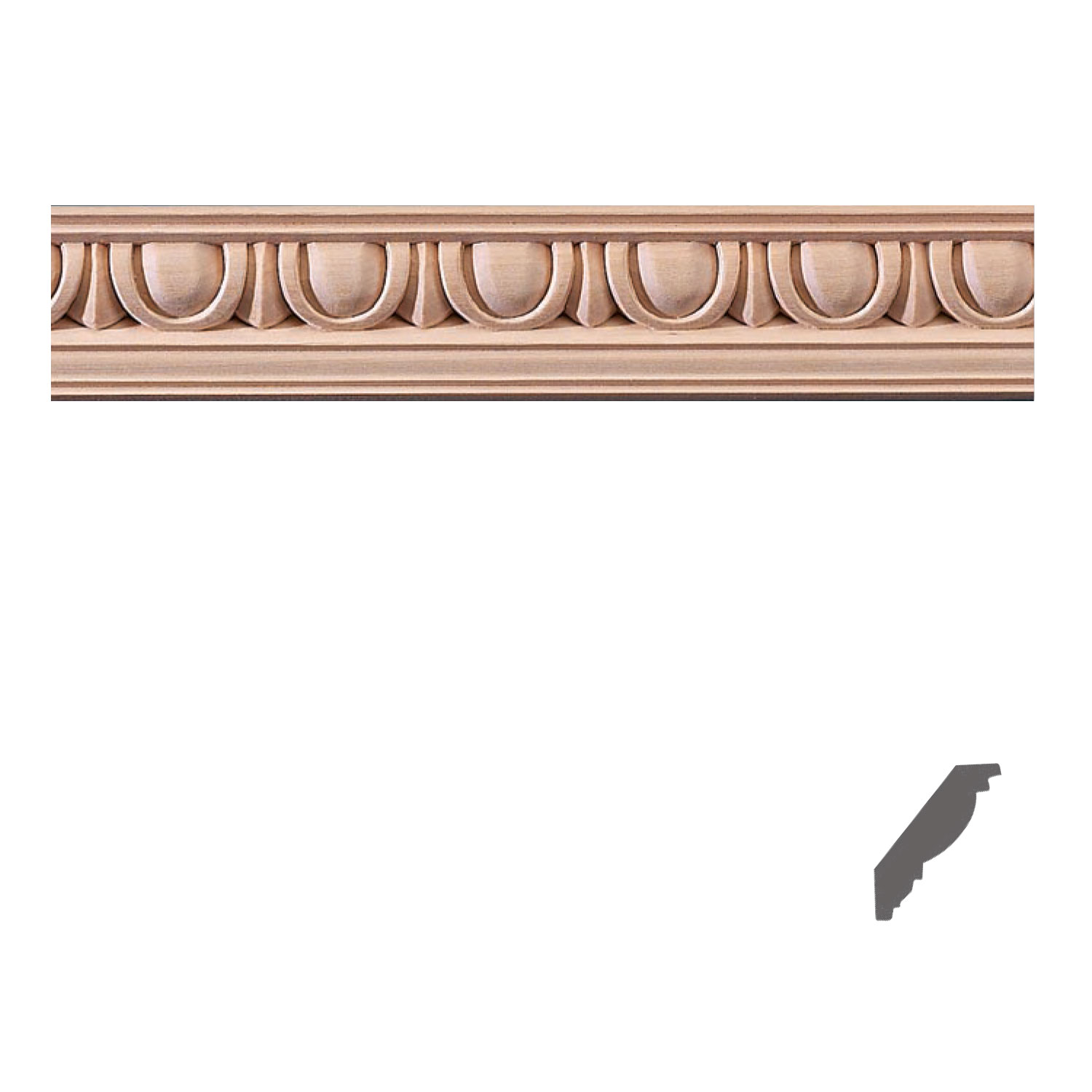 øverst landsby Vaccinere Wood Molding - Egg-and-Dart Carved Crown Molding - More Than Moldings