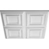 The Four Panel ceiling tile is modeled after an original historical pattern and design.